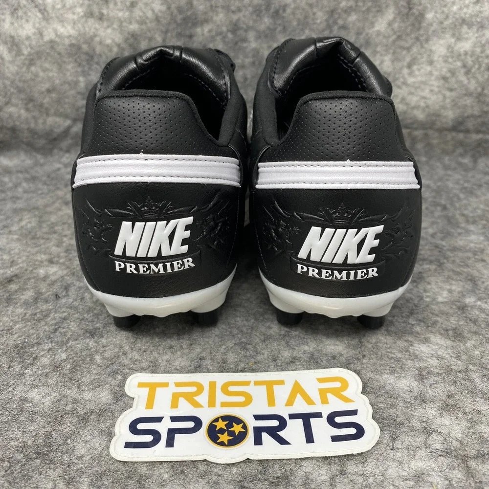 Nike Premier 3 FG Soccer Cleats Men Size 6.5 Black White AT5889-010